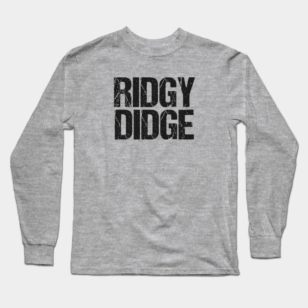 Ridgy Didge, Aussie Slang Long Sleeve T-Shirt by Speshly